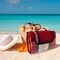 Leisure Sports Outdoor Picnic Blanket Oversized Beach Mat with Foam Padding-Waterproof and Foldable- For Travel 560455GCS - alternate 2